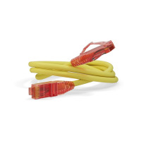 Hyperline PC-LPM-UTP-RJ45-RJ45-C5e-0.3M-LSZH-YL Патч-корд