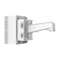 Hikvision DS-1602ZJ-box-corner Кронштейн на стену/угол белый для поворотных камер