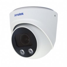 Amatek AC-IDV203ZM (мото; 2.7-13.5) 3Мп/2Мп IP видеокамера купольная вандалозащищенная с микрофоном