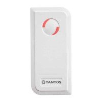 Tantos TS-CTR-EMF White – aвтoнoмный кoнтpoллep дocтyпa co вcтpoeнным cчитывaтeлeм кapт фopмaтoв Em-