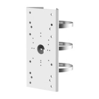 Hikvision DS-1275ZJ Крепление на столб, белое, сталь
