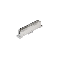 NIKOMAX NMC-PL10-CU-10 Плинт 10 пар, Кат.3 (Класс C), 16МГц, контакты типа KRONE, неразмыкаемый