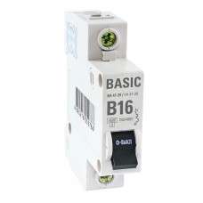 EKF Basic mcb4729-1-16-B Автоматический выключатель ВА 47-29 1P 16А (B) 4,5кА