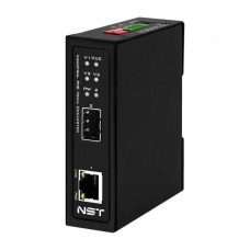 NST NS-MC-1G1GX-P/I Промышленный медиаконвертер Gigabit Ethernet с PoE