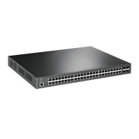 TP-Link TL-SG3452P Управляемый коммутатор JetStream уровня 2+ с 48 гигабитными портами PoE+ и 4 порт