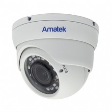 Amatek AC-HDV203VS (2,8-12) 2Мп видеокамера купольная мультиформатная