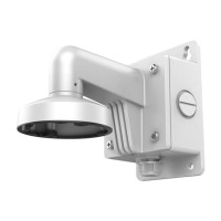 Hikvision DS-1272ZJ-110B Настенный кронштейн белый для купольных камер с монтажной коробкой