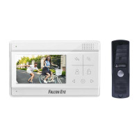 Falcon Eye Vela + AVP-505 (PAL) Темно-Серый Комплект видеодомофона