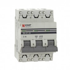 EKF PROxima mcb4763-6-3-10B-pro Автоматический выключатель