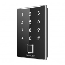 Hikvision DS-K1109EKFB Считыватель EM карт с поддержкой Bluetooth, отпечатков пальца, ПИН-код