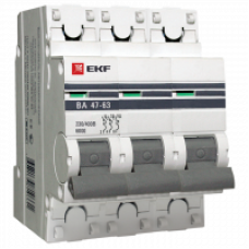 EKF PROxima mcb4763-6-3-25C-pro Автоматический выключатель