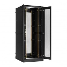 TLK TFA-4280-W-BK Дверь двухстворчатая перфорированная на раме для шкафа серии TFA 42U шириной 800м