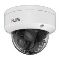 iFlow F-IC-2486CMS(4mm) 8Мп уличная куполная IP-камера с гибридной Smart подсветкой