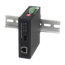 Osnovo OMC-1000-11BX-I Промышленный компактный медиаконвертер Gigabit Ethernet с поддержкой PoE