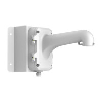Hikvision DS-1604ZJ-corner Крепление на угол с монтажной коробкой белое для поворотных камер