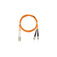 NIKOMAX NMF-PC2M2C2-LCU-STU-001 Шнур волоконно-оптический, переходной, 50/125мкм, LC/UPC-ST, 1м