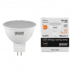 Gauss Elementary 13517 Лампа MR16 7W 530lm 3000K GU5.3 LED