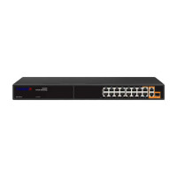TRASSIR TR-NS11191S-285-16PoE Неуправляемый коммутатор с 15 PoE портами, 1 SFP портоми