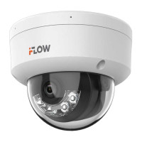 iFlow F-IC-2482C2MS(4mm) 8Мп уличная купольная IP-камера с гибридной Smart подсветкой