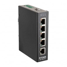 D-Link DIS-100E-5W/A1A Промышленный неуправляемый коммутатор с 5 портами 10/100Base-TX