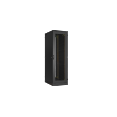 Дверь одностворчатая перфорированная на раме с замком и петлями для шкафа серии TFA 24U шириной 600м