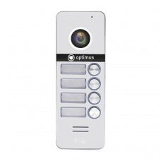 Optimus DSH-1080/4 (белый) Панель видеодомофона