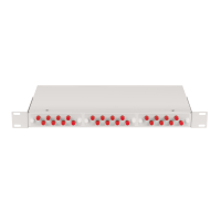 NIKOMAX NMF-RP24FCUS2-WS-ES-1U-GY Оптический кросс 19", 1U, укомплектованный на 24 порта FC/UPC