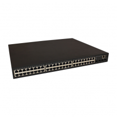Osnovo SW-84804/L(800W) Управляемый L2+ PoE коммутатор Gigabit Ethernet на 48 RJ45 PoE