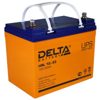 Delta HRL 12-33 X Аккумулятор 12В/33Ач